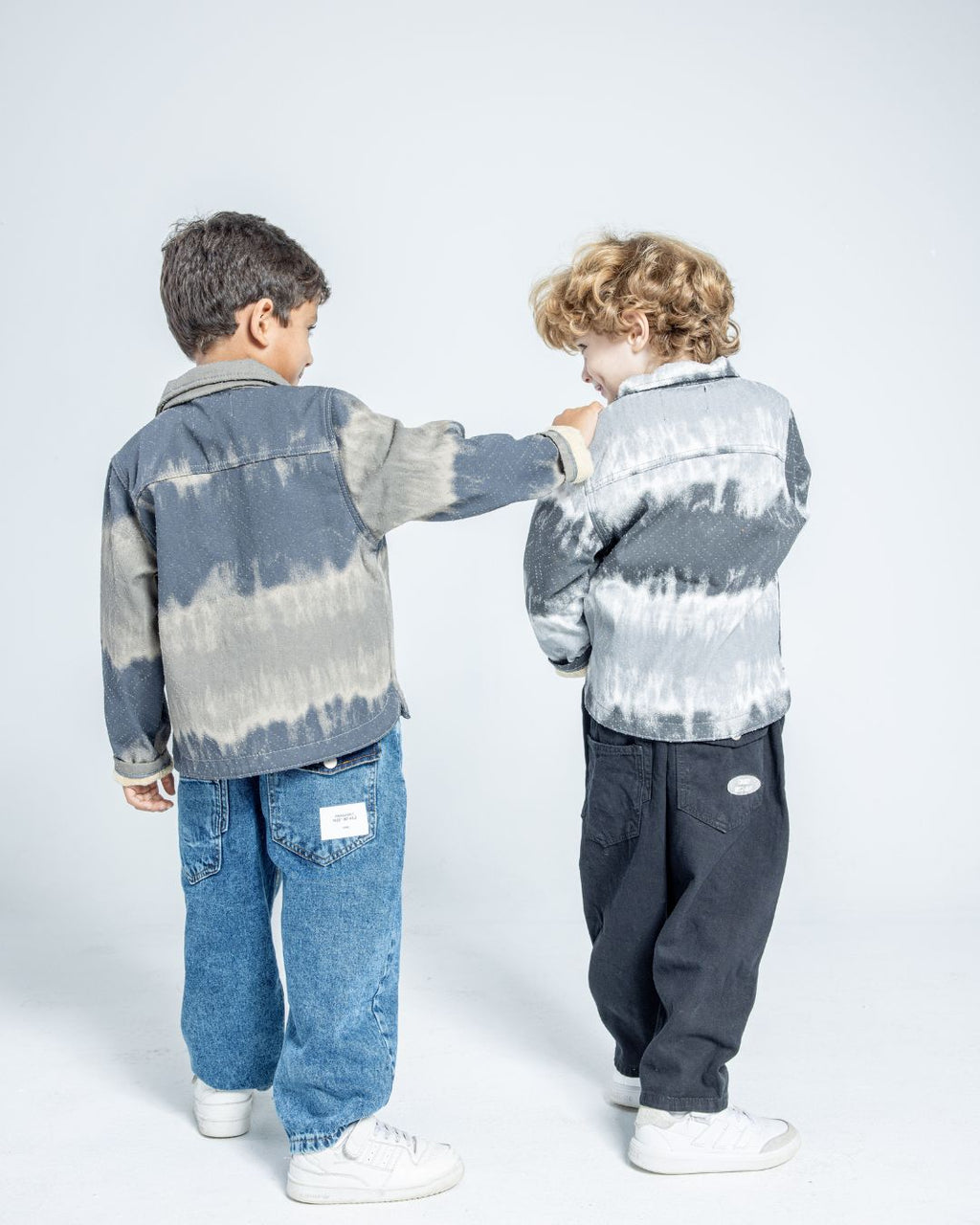 Double Dip Denim Jacket X Grey