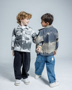 Double Dip Denim Jacket X Grey