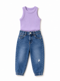Lilac Denim Set