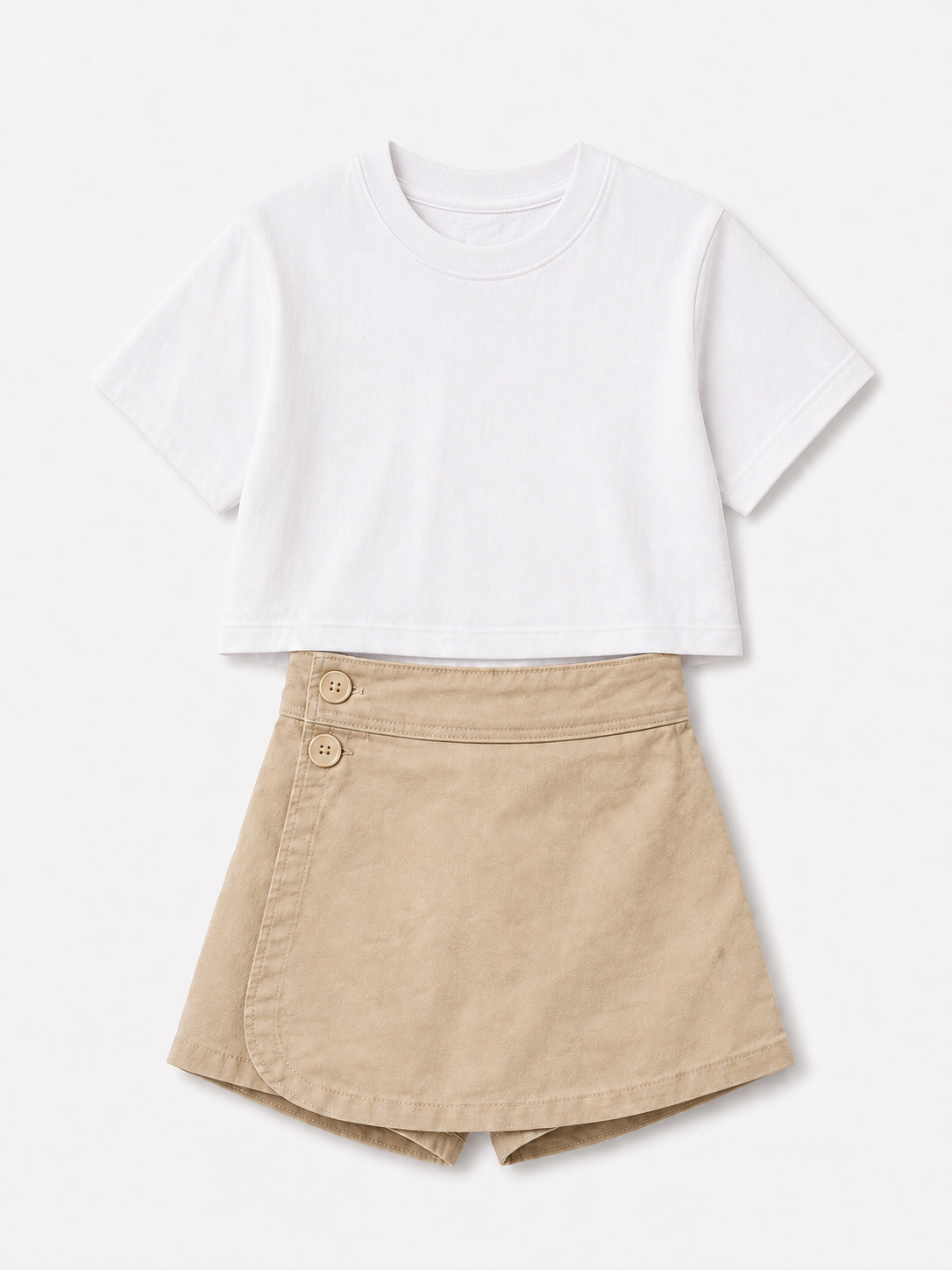 Mini Chic Buttoned Set (2 pieces)