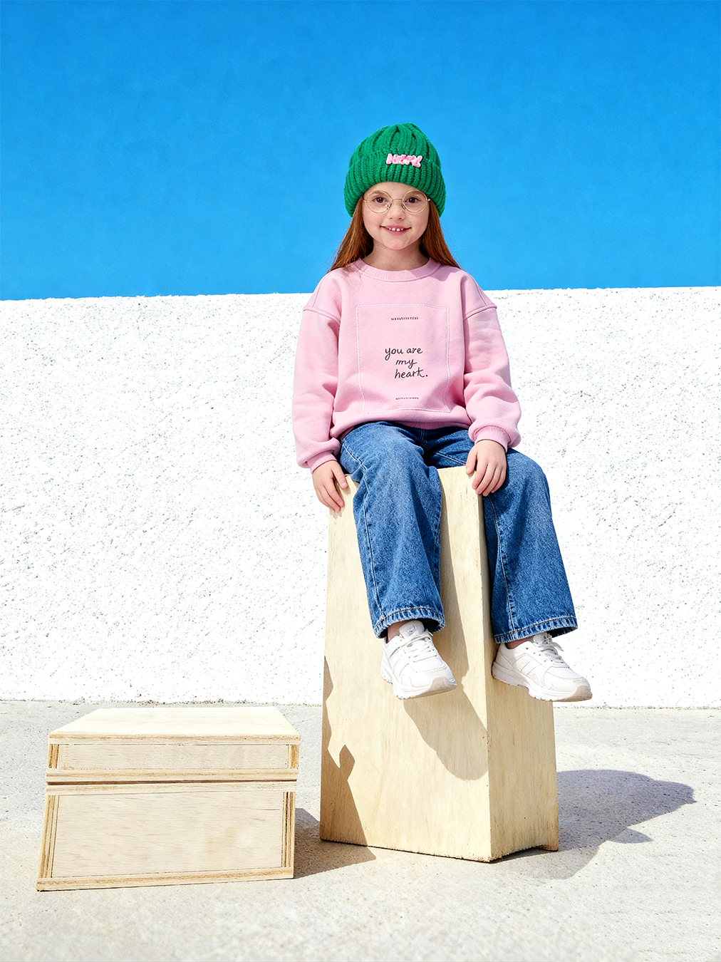 Statement Panel Sweatshirt