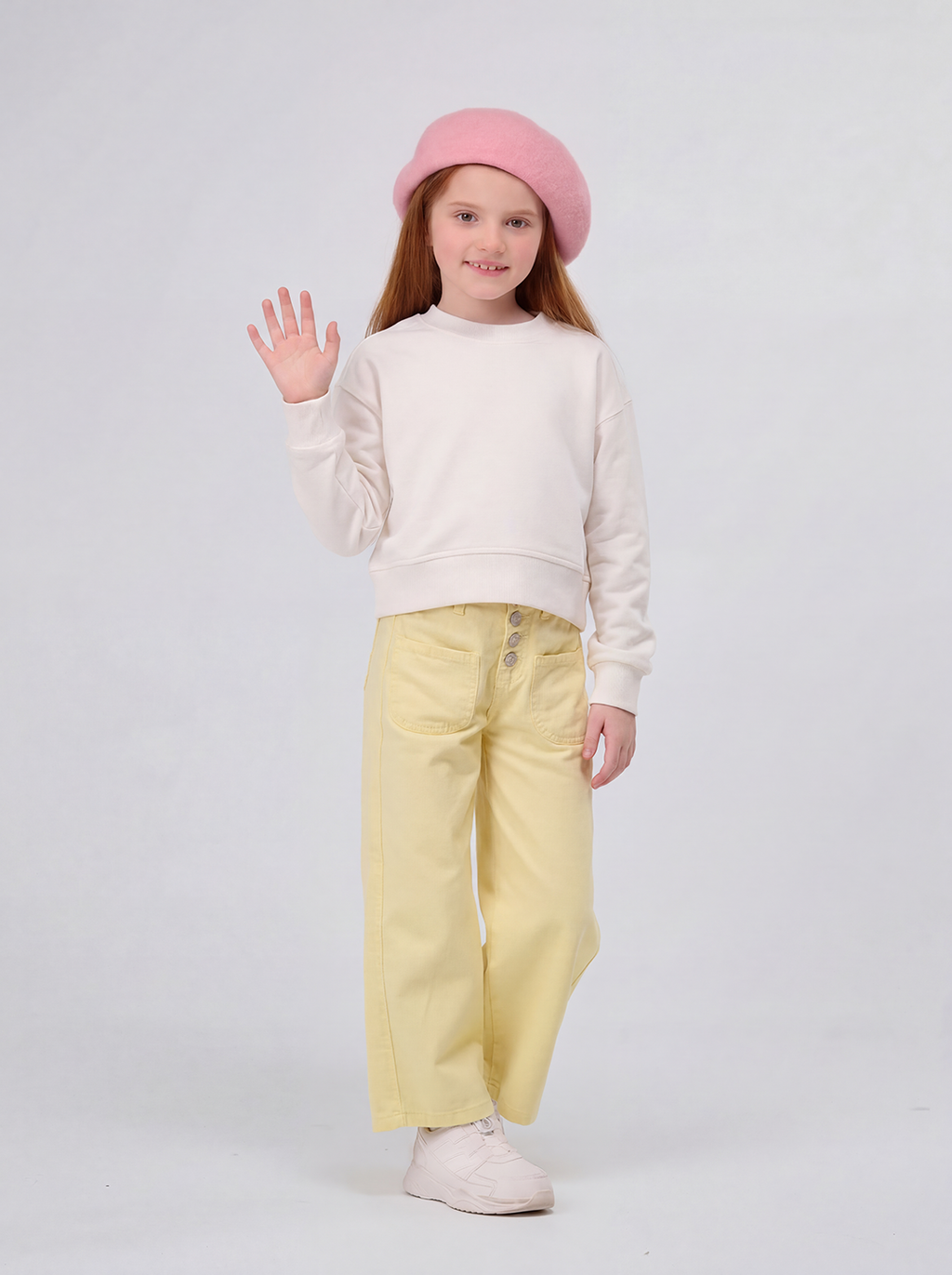 Candy Wide-Leg Denim Pants