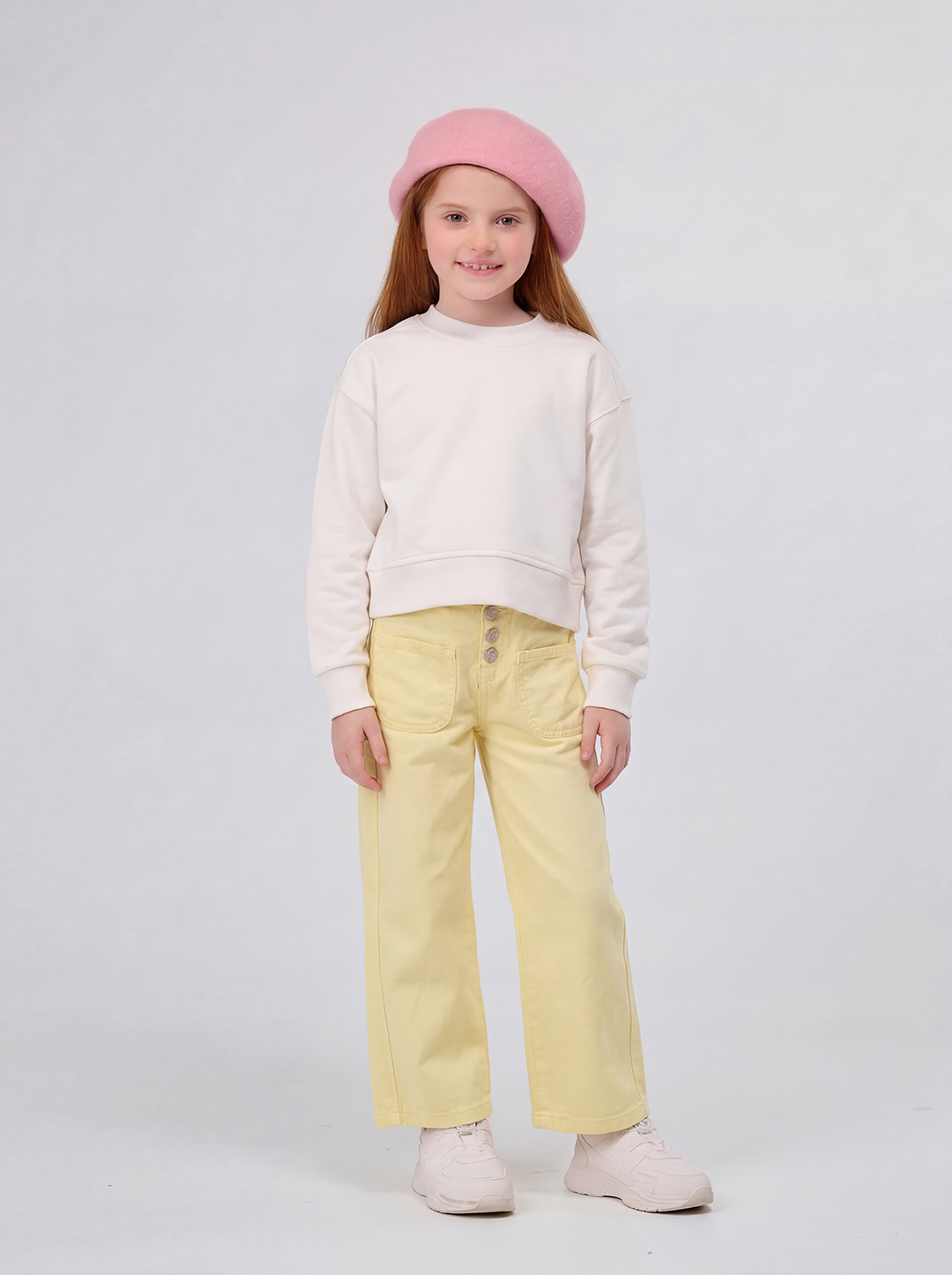 Candy Wide-Leg Denim Pants