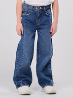 Two Buttons Denim Pants