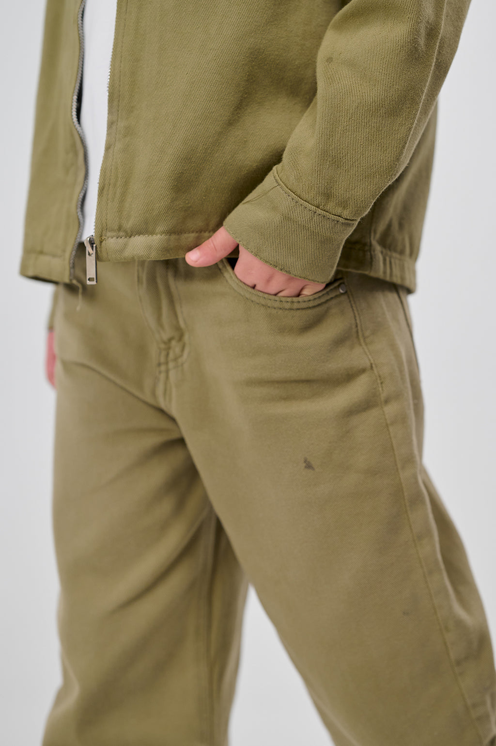 Straight-Leg Utility Pants