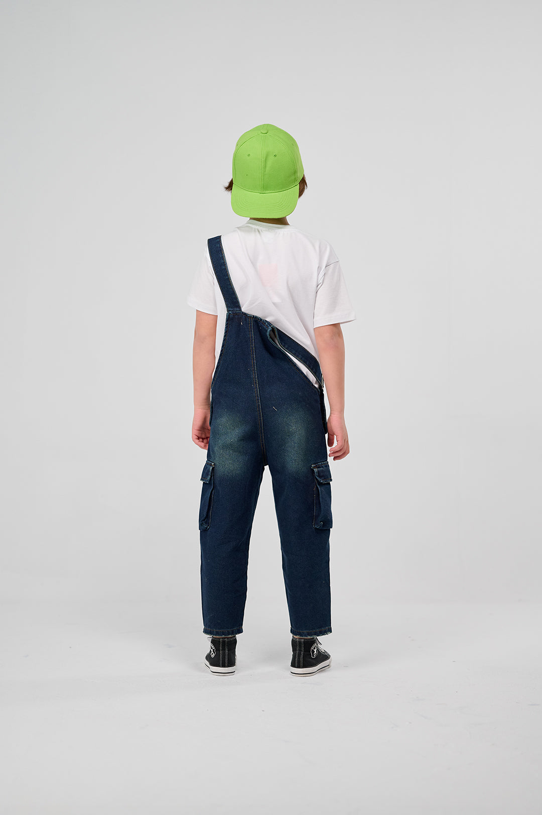 Cargo Denim Overalls