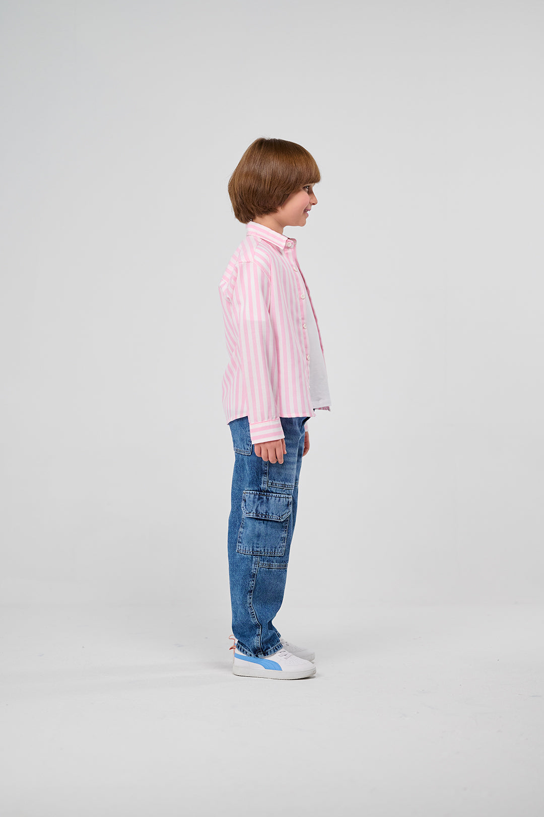 Cargo Denim Pants