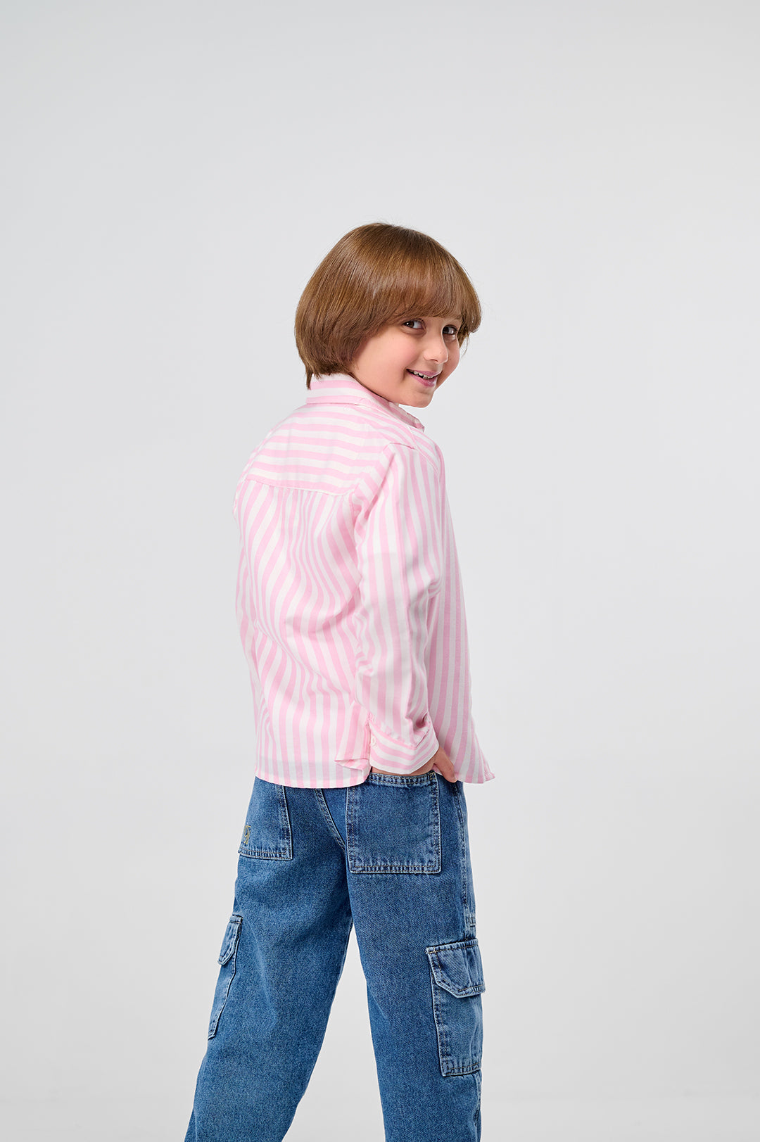 Cargo Denim Pants