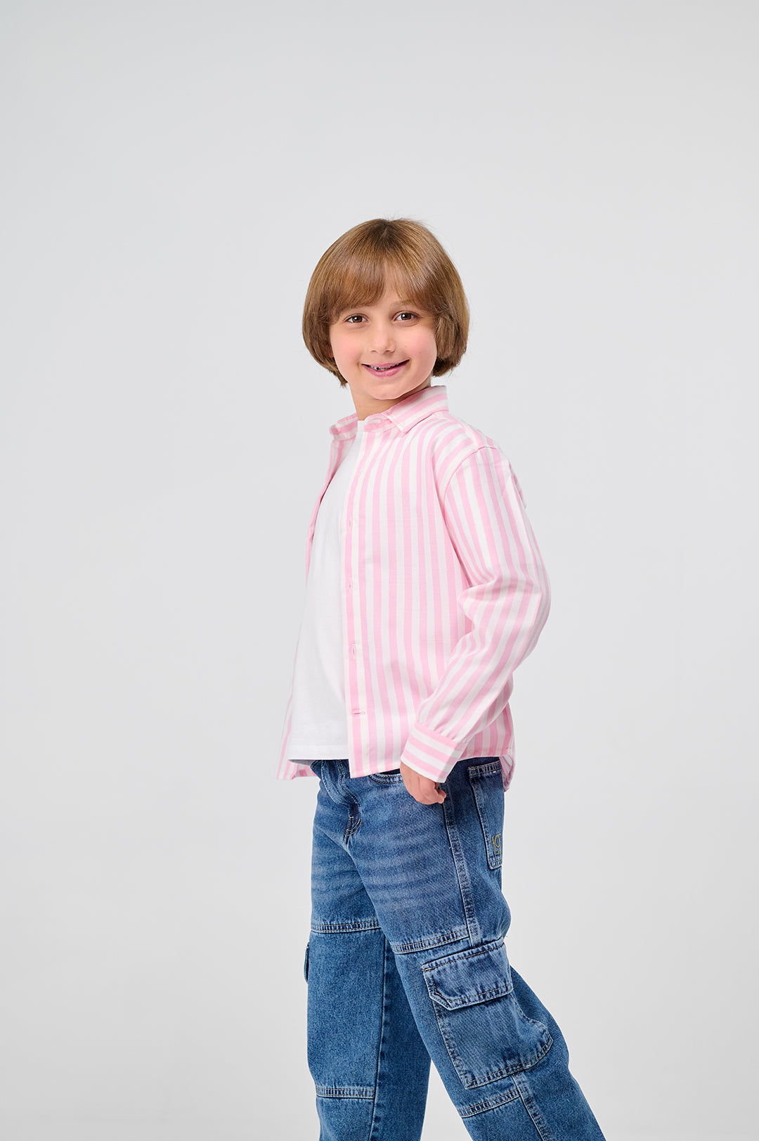 Cargo Denim Pants