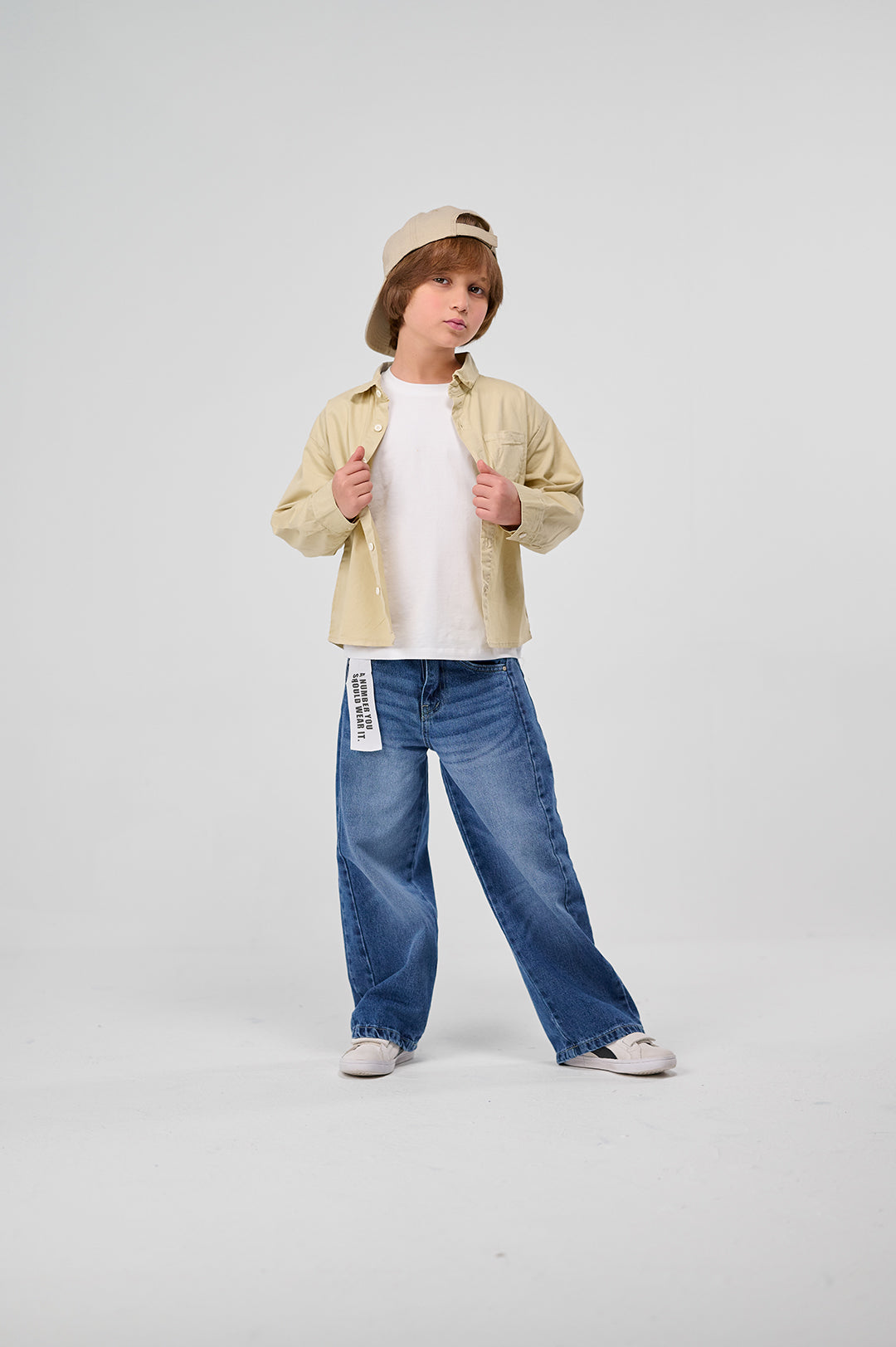 Toddler Back Print Overshirt