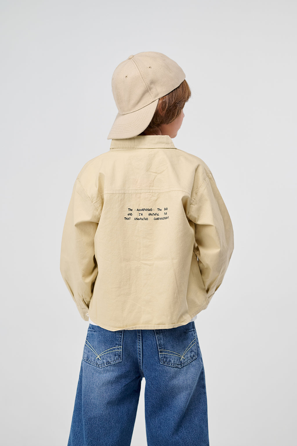 Toddler Back Print Overshirt