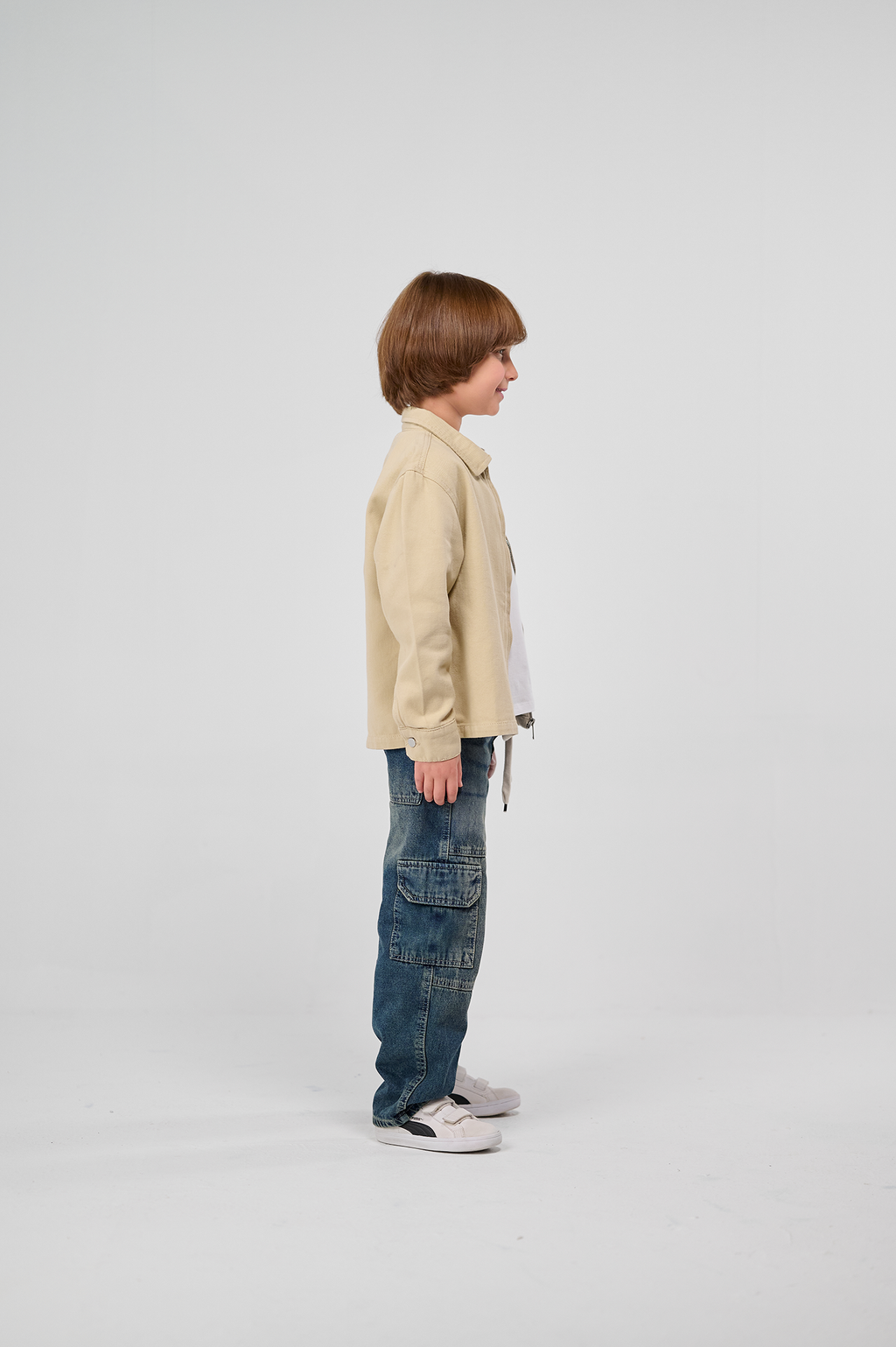 Cargo Denim Pants