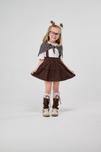 Tiered Suspender Skirt