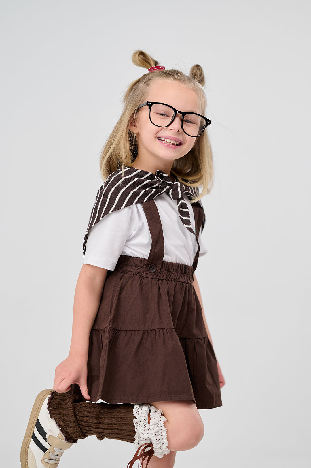 Tiered Suspender Skirt