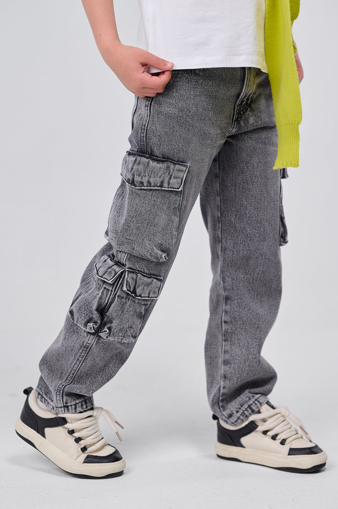 Cargo Denim Pants
