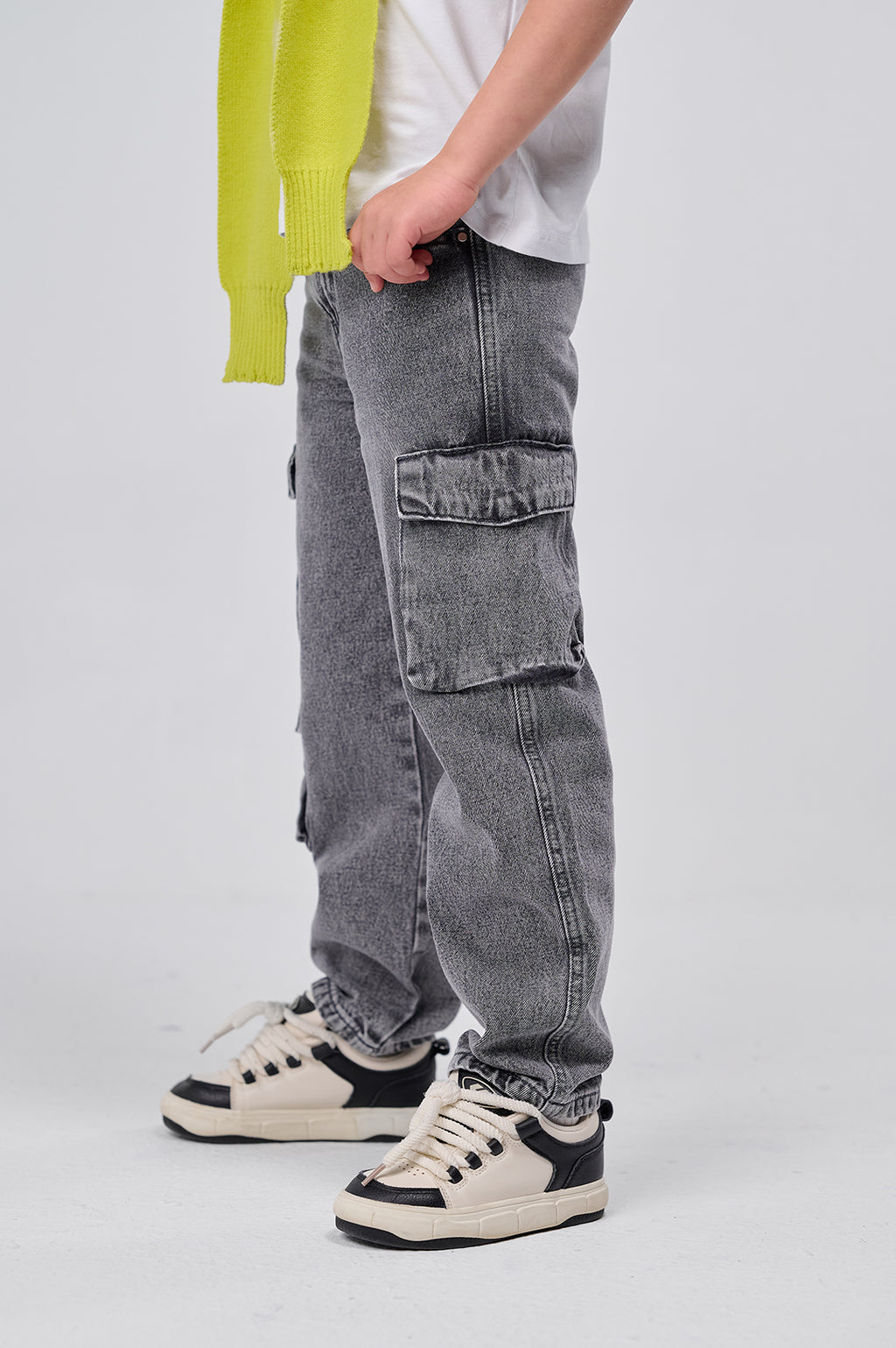 Cargo Denim Pants