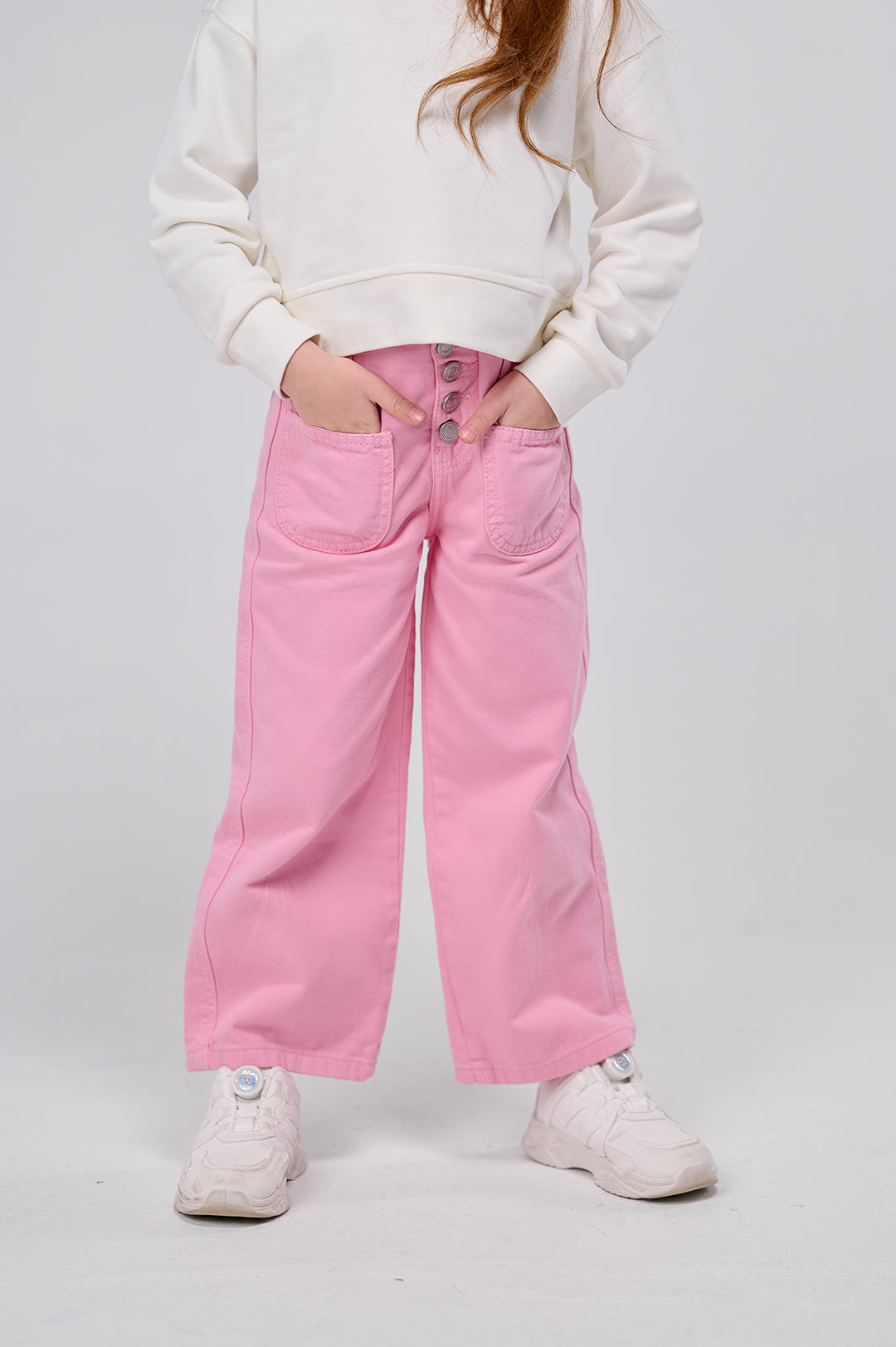 Candy Wide-Leg Denim Pants