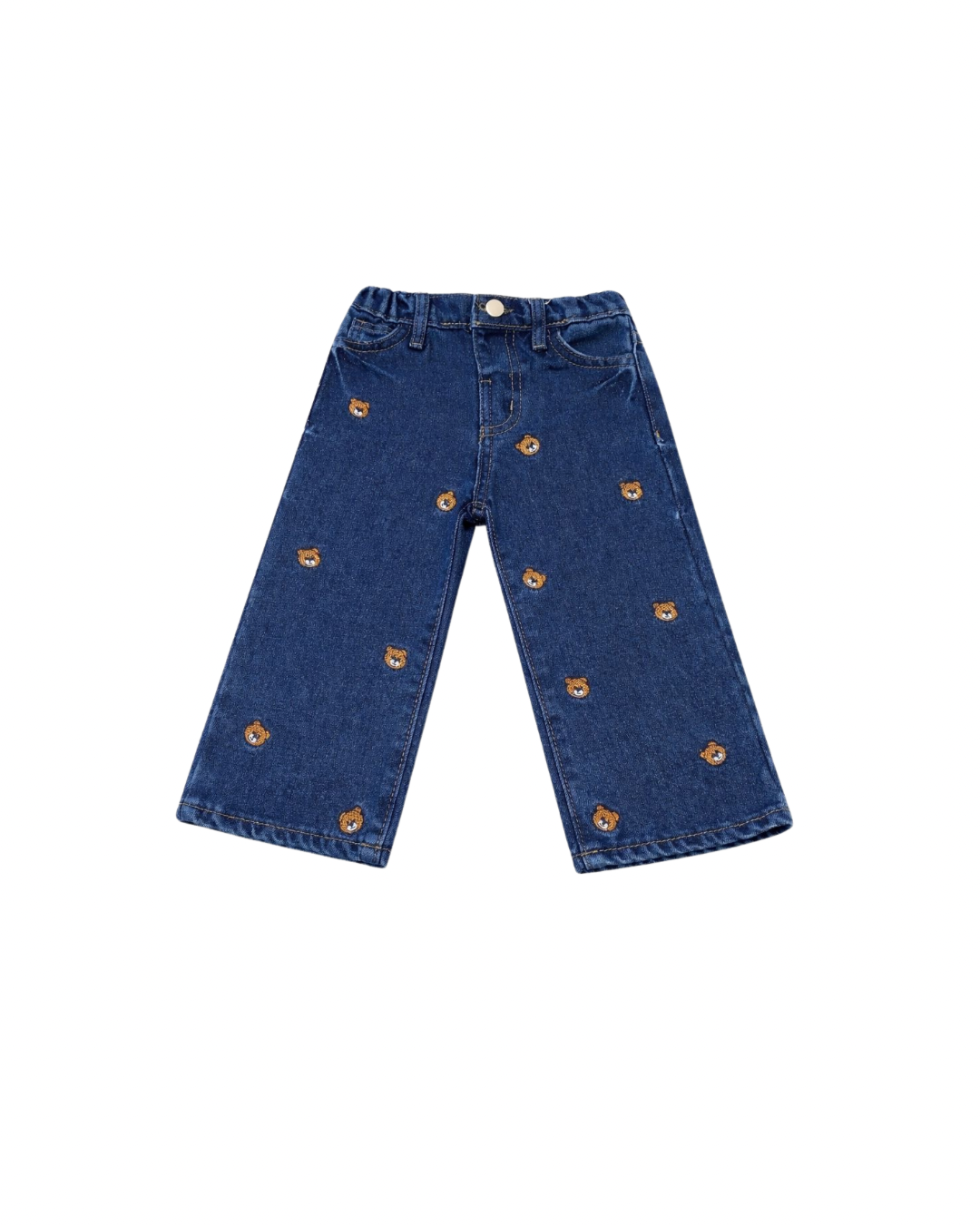Teddy Print Denim