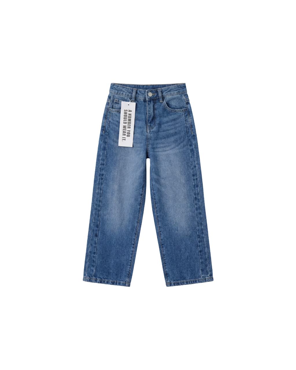 Relaxed Wide Denim Pants