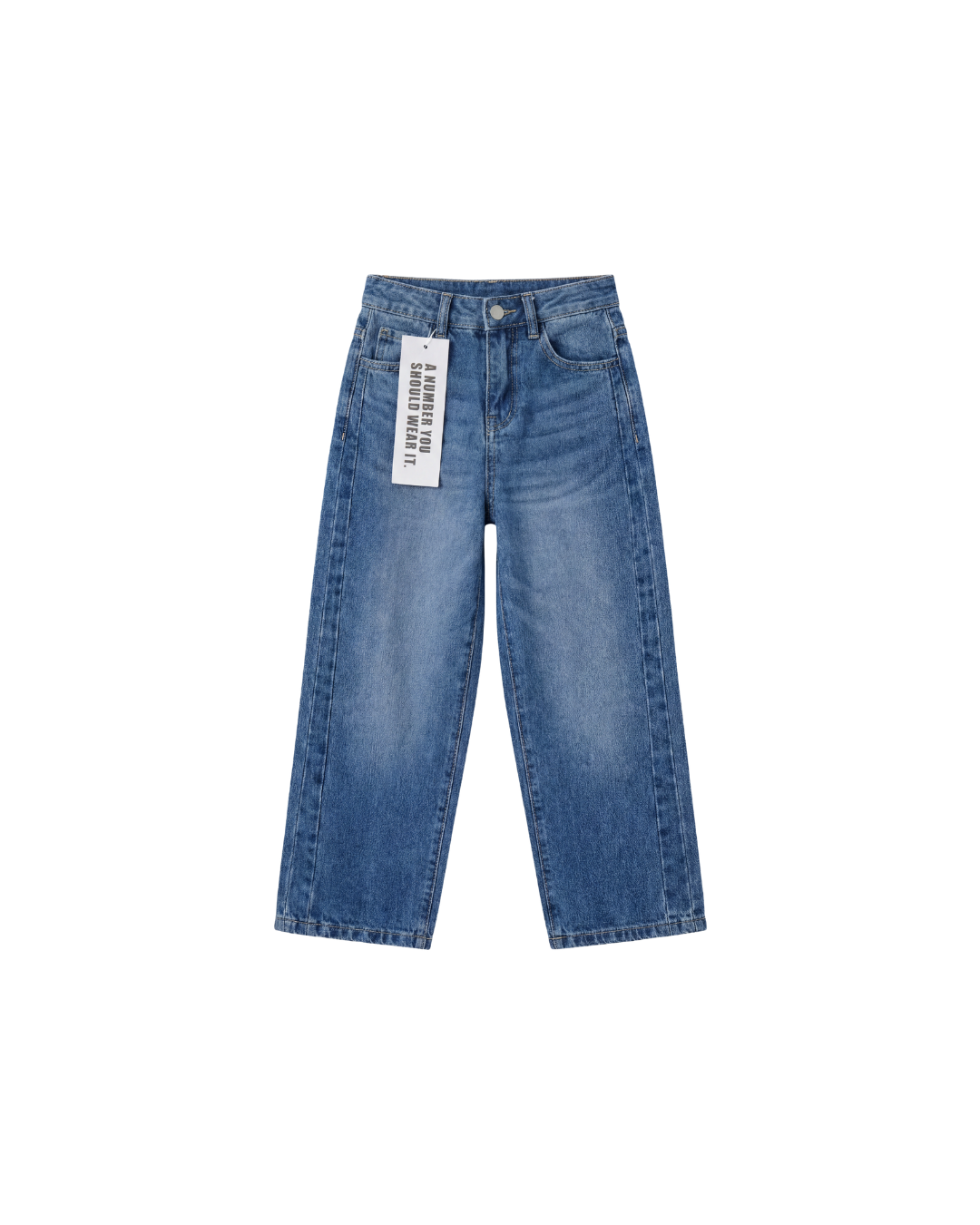 Relaxed Wide Denim Pants