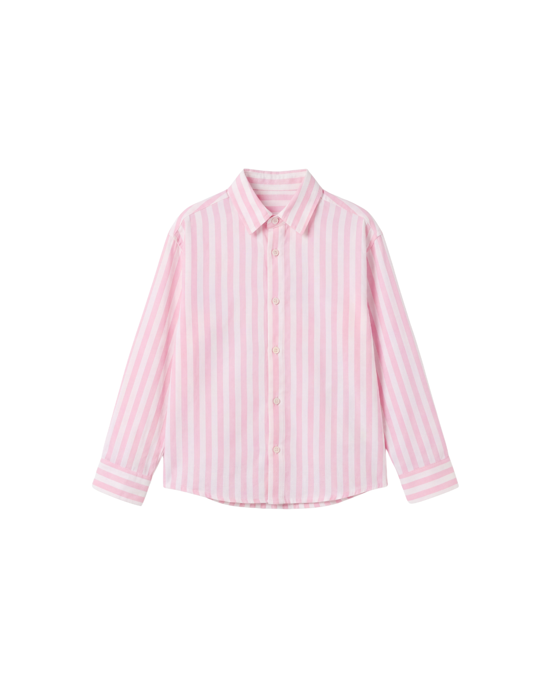 Striped Button-Down Shirt