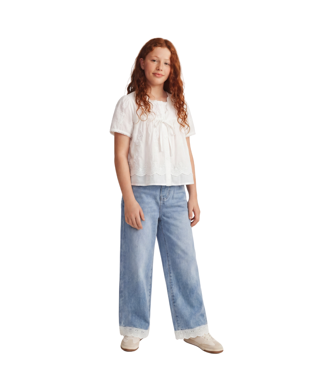 Heritage Lace Denim Set (2 Pieces)