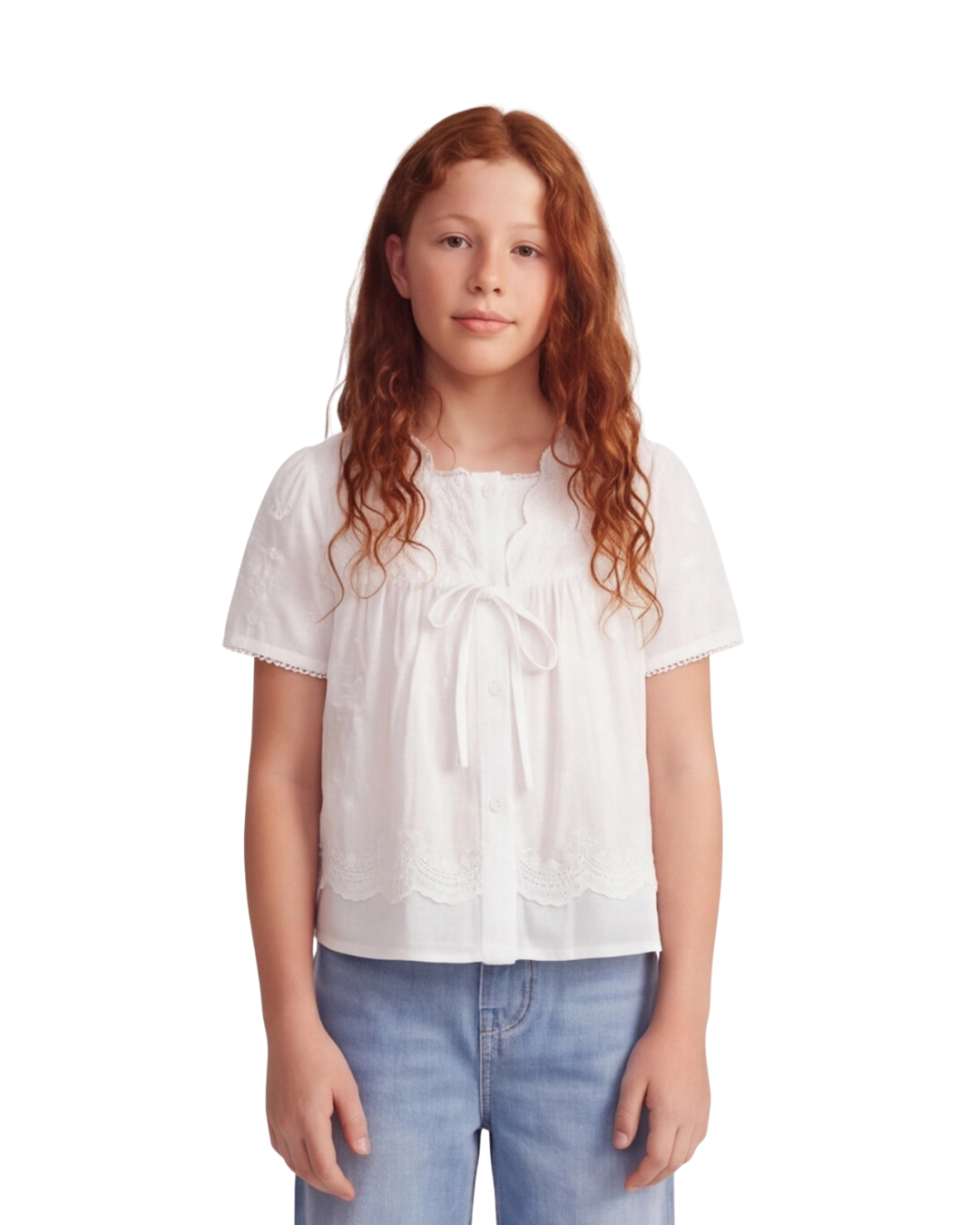 Heritage Lace Denim Set (2 Pieces)