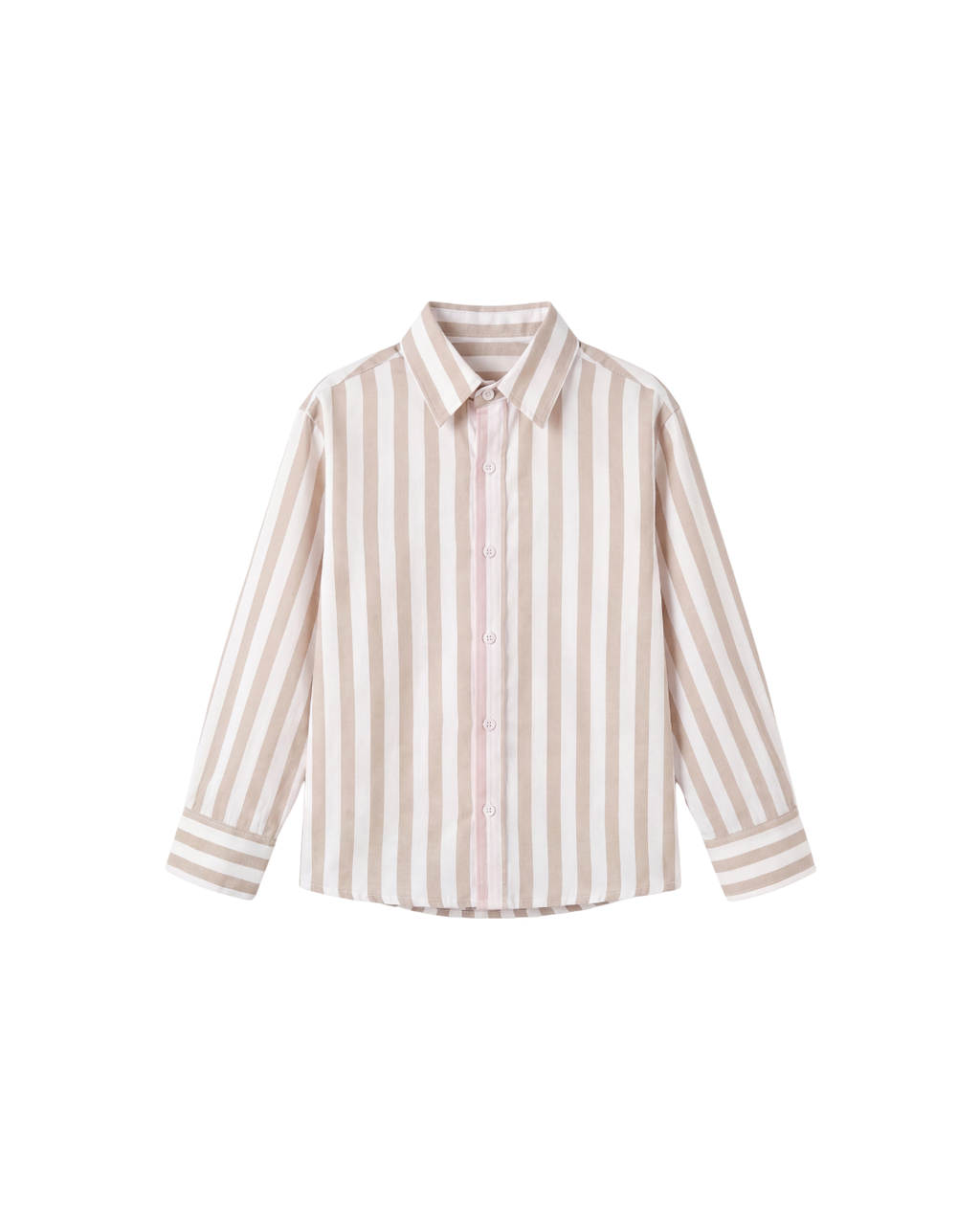 Striped Button-Down Shirt