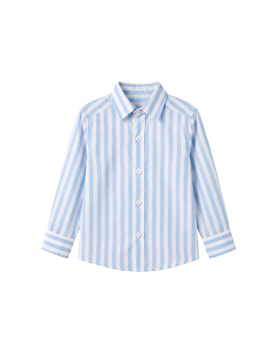 Striped Button-Down Shirt