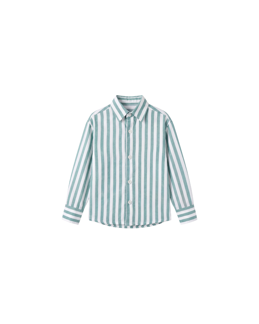 Striped Button-Down Shirt