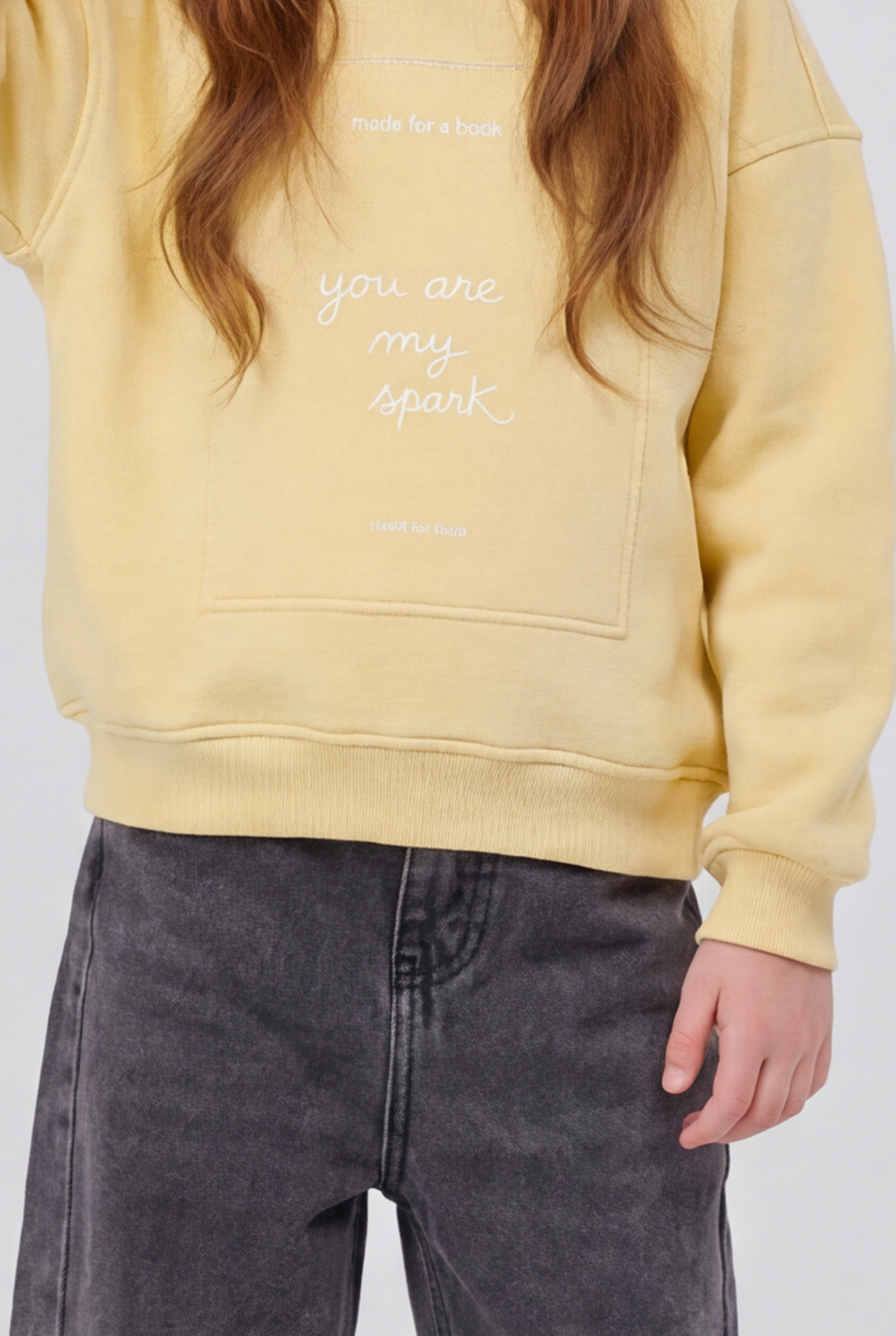 Statement Panel Sweatshirt