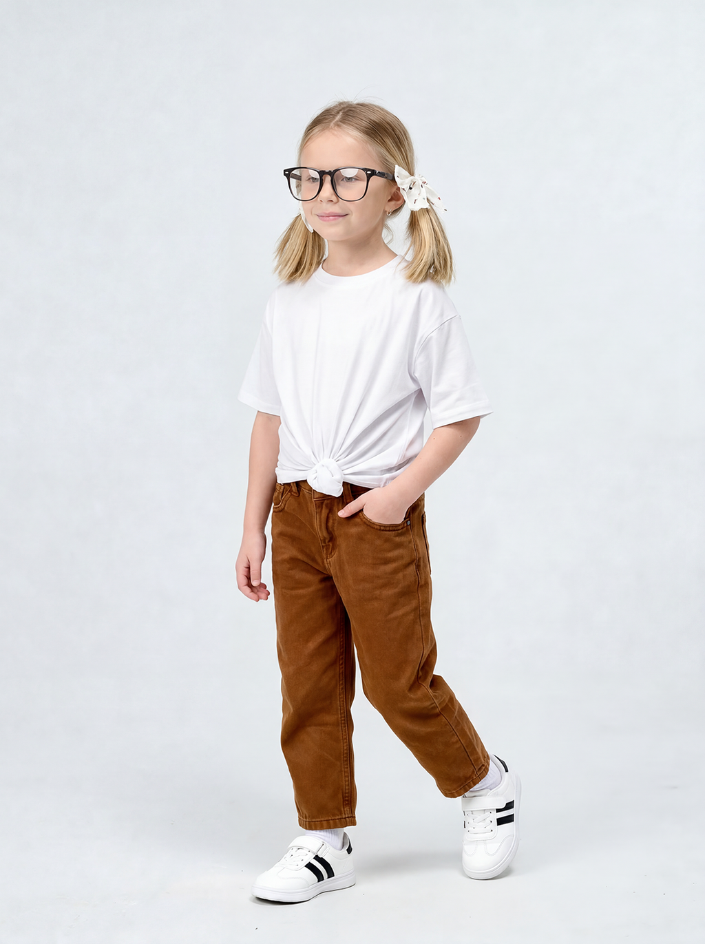 Relaxed Fit Denim Pants