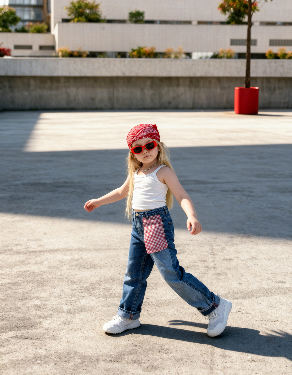 Happy Patch Denim