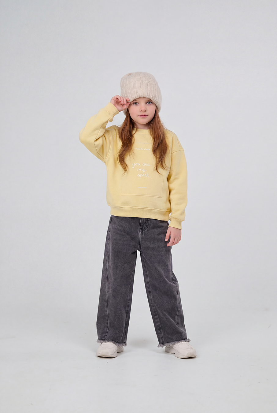 Statement Panel Sweatshirt