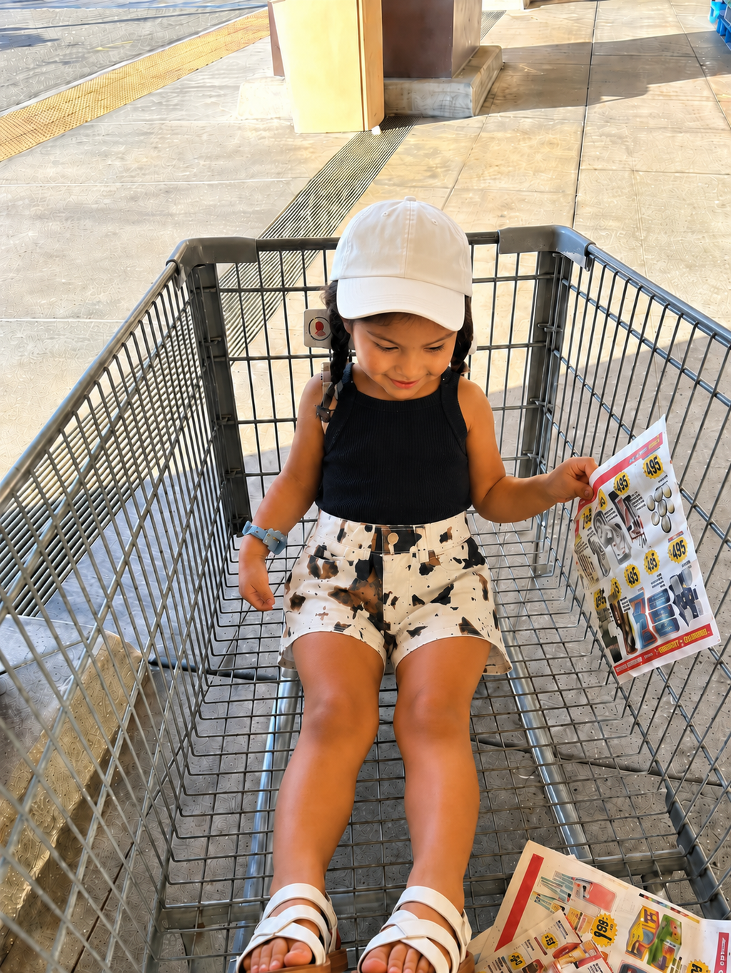 Spotted Shorts Set