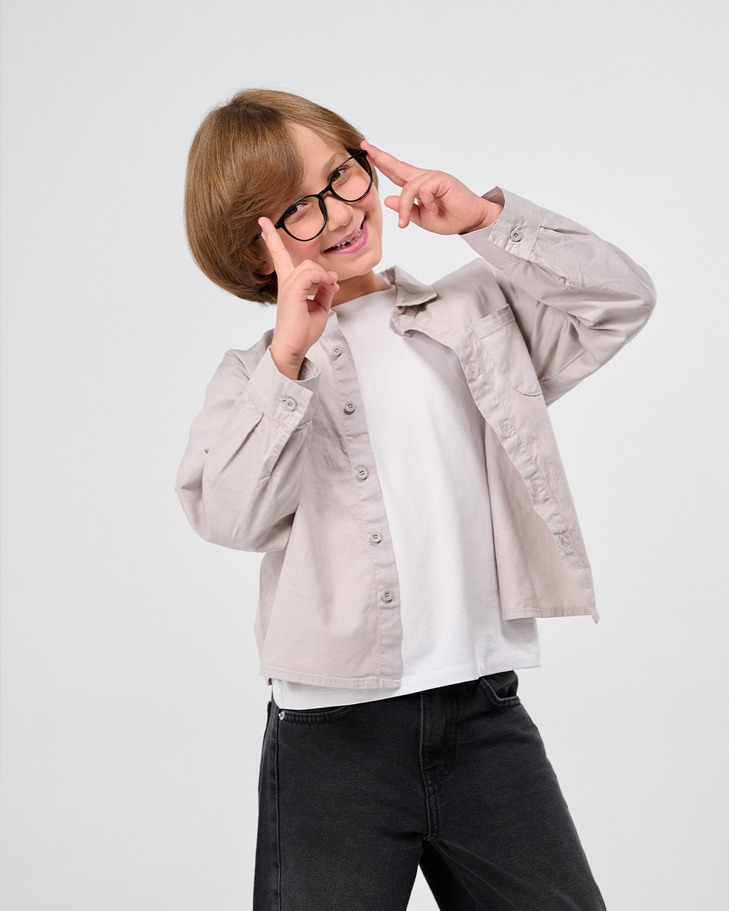 Toddler Back Print Overshirt