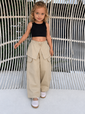 Mini Sand Wrap-Waist Pants