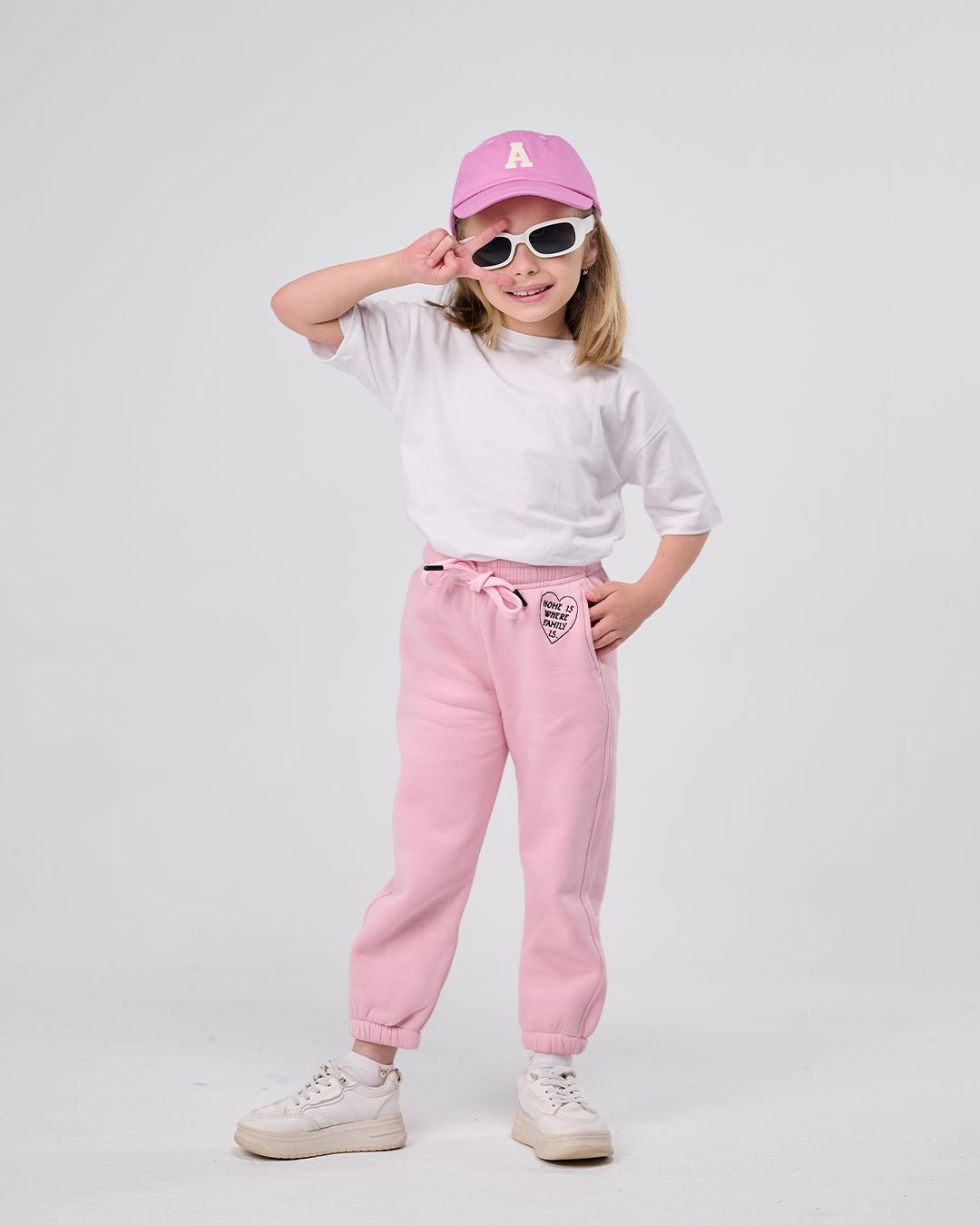 Embroidered Jogger Pants