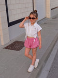 Tie-Waist Short Shirt