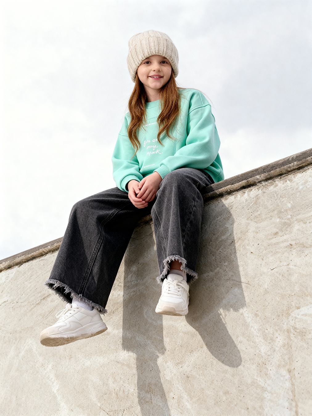 Statement Panel Sweatshirt