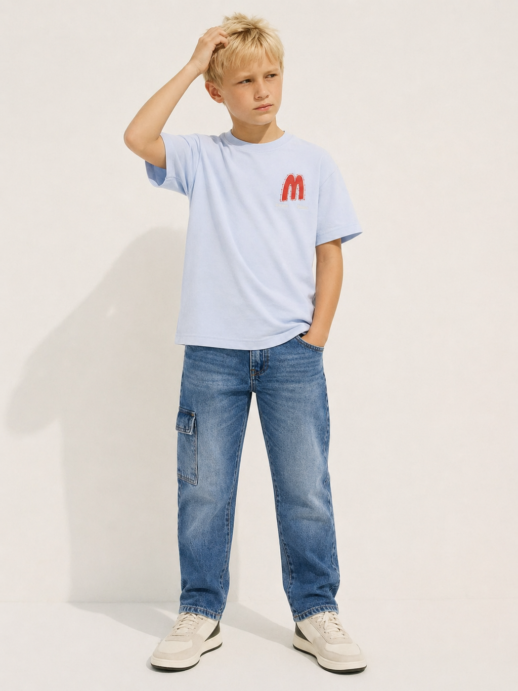 Red M Tee