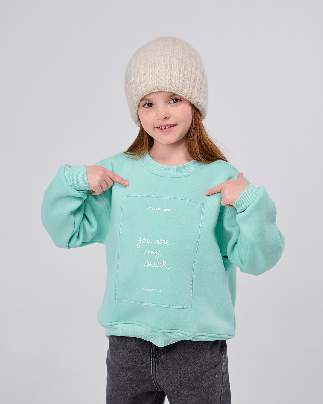 Statement Panel Sweatshirt