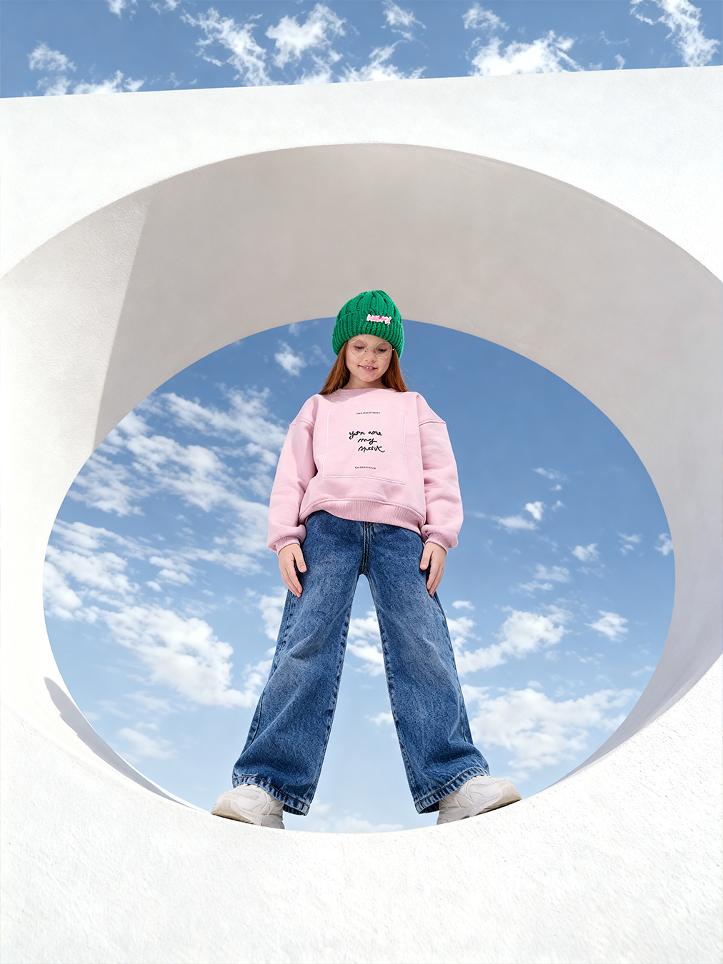 Statement Panel Sweatshirt