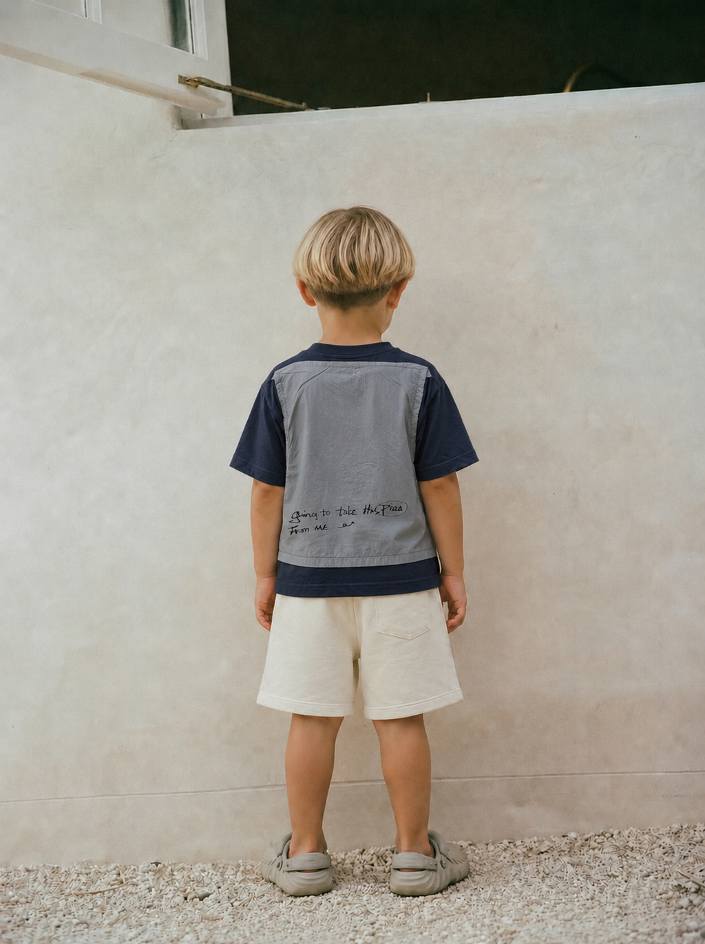 Navy Bear Graphic Tee