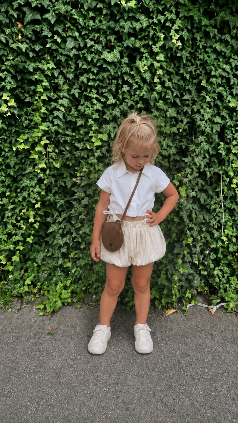 Striped Bubble Shorts
