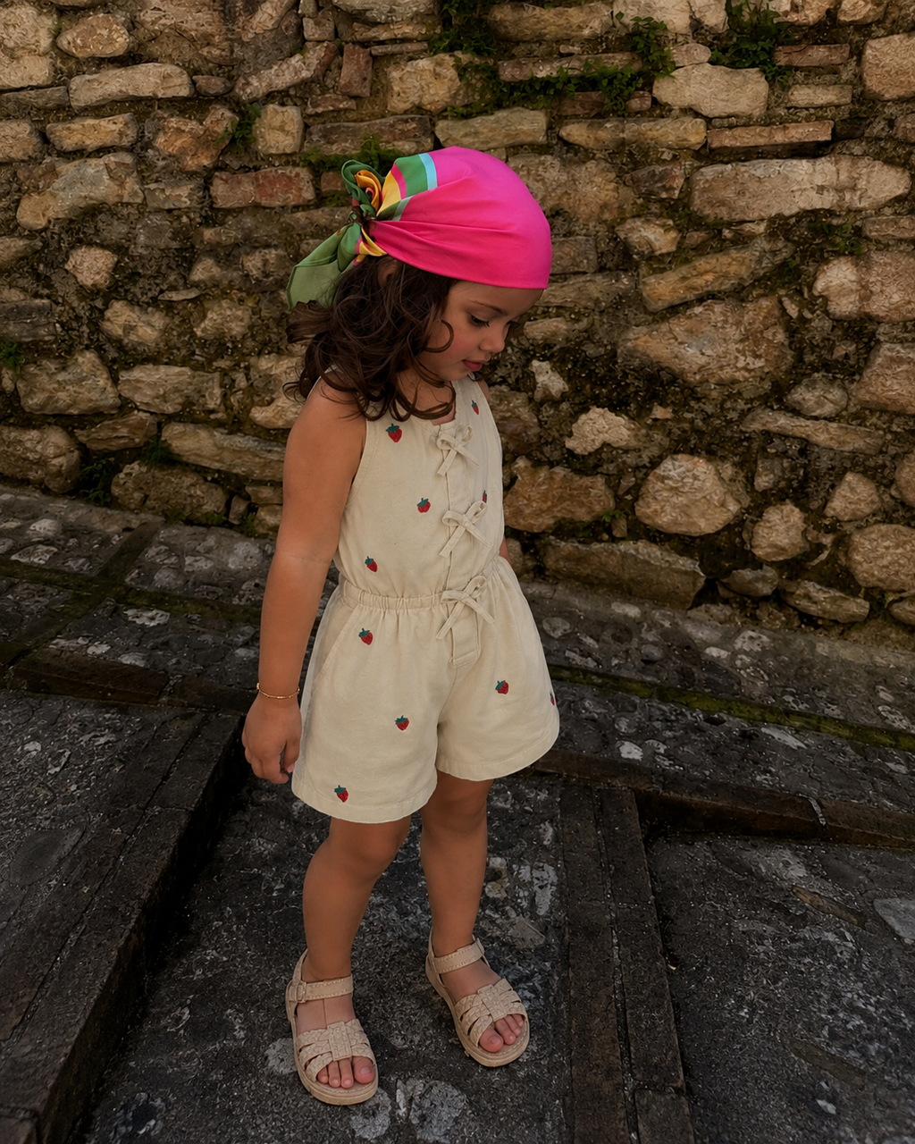 Strawberry Short Overall