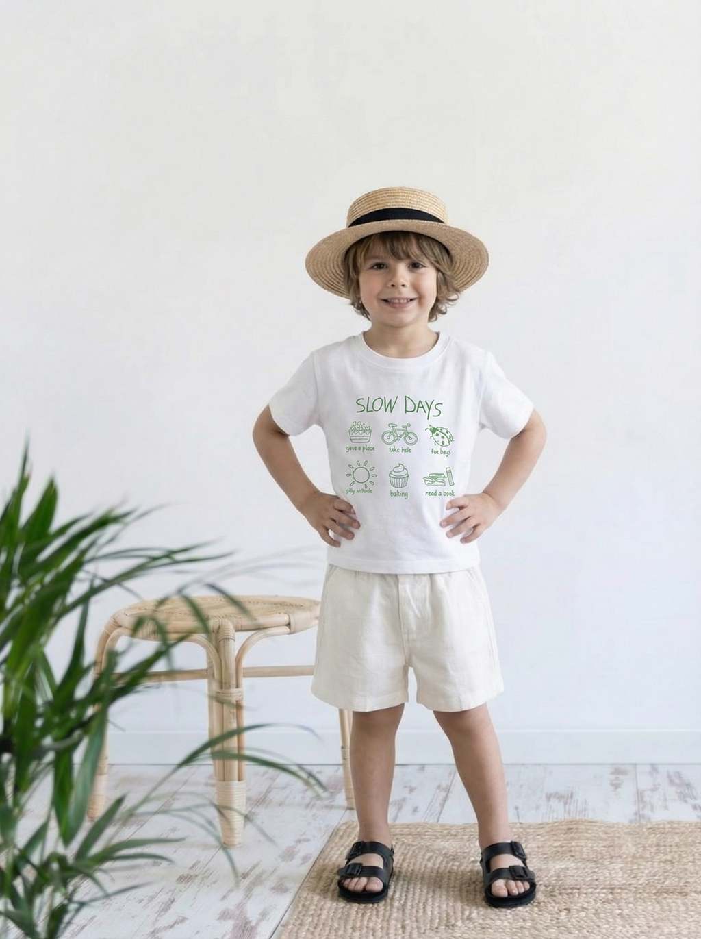 Slow Days Motion Tee
