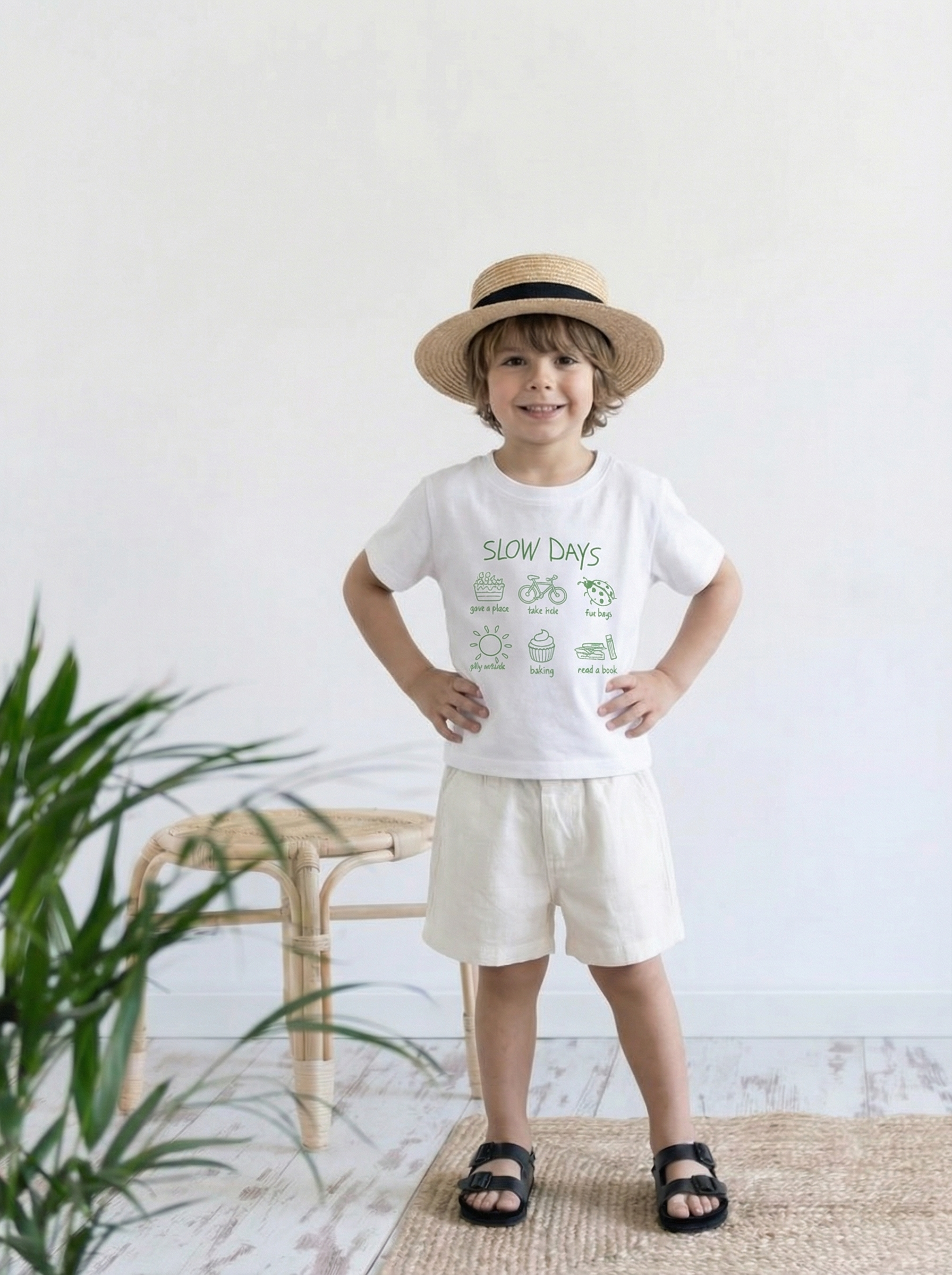 Slow Days Motion Tee