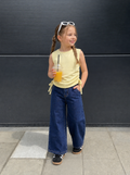 Mini Ruched Side-Tie Top