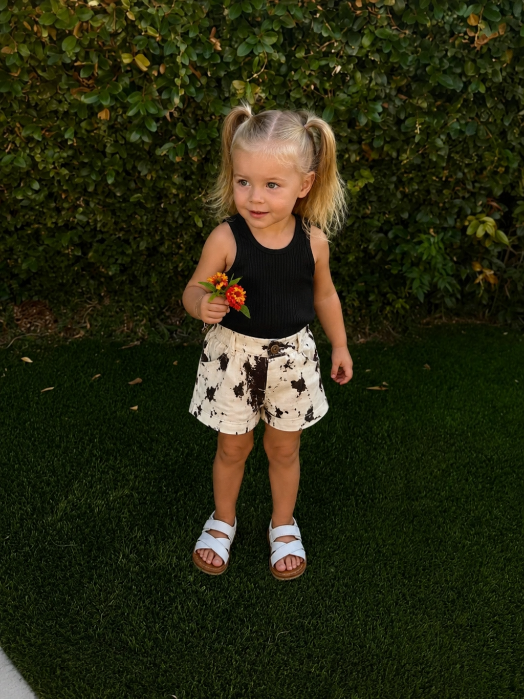 Spotted Shorts Set
